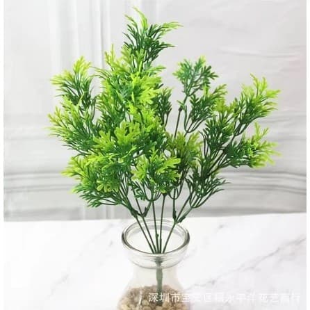 Buquê de Matinho Decorativa de planta verde simulada