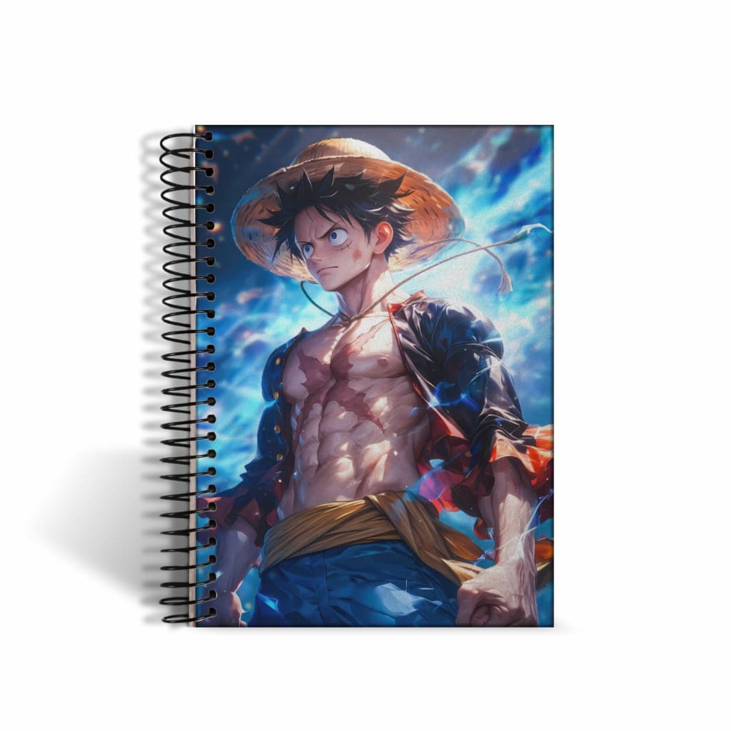 Caderno Escolar Pequeno Capa Dura 15x21cm 72 Folhas A5 One Piece