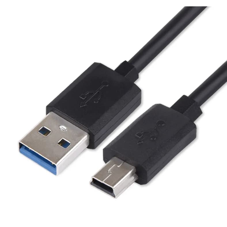Cabo Carregador Micro USB 2.0 20cm Preto Celular Tablets