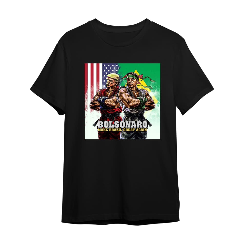 Camiseta Camisa Trump Bolsonaro America Great Again Dtf Ref1727