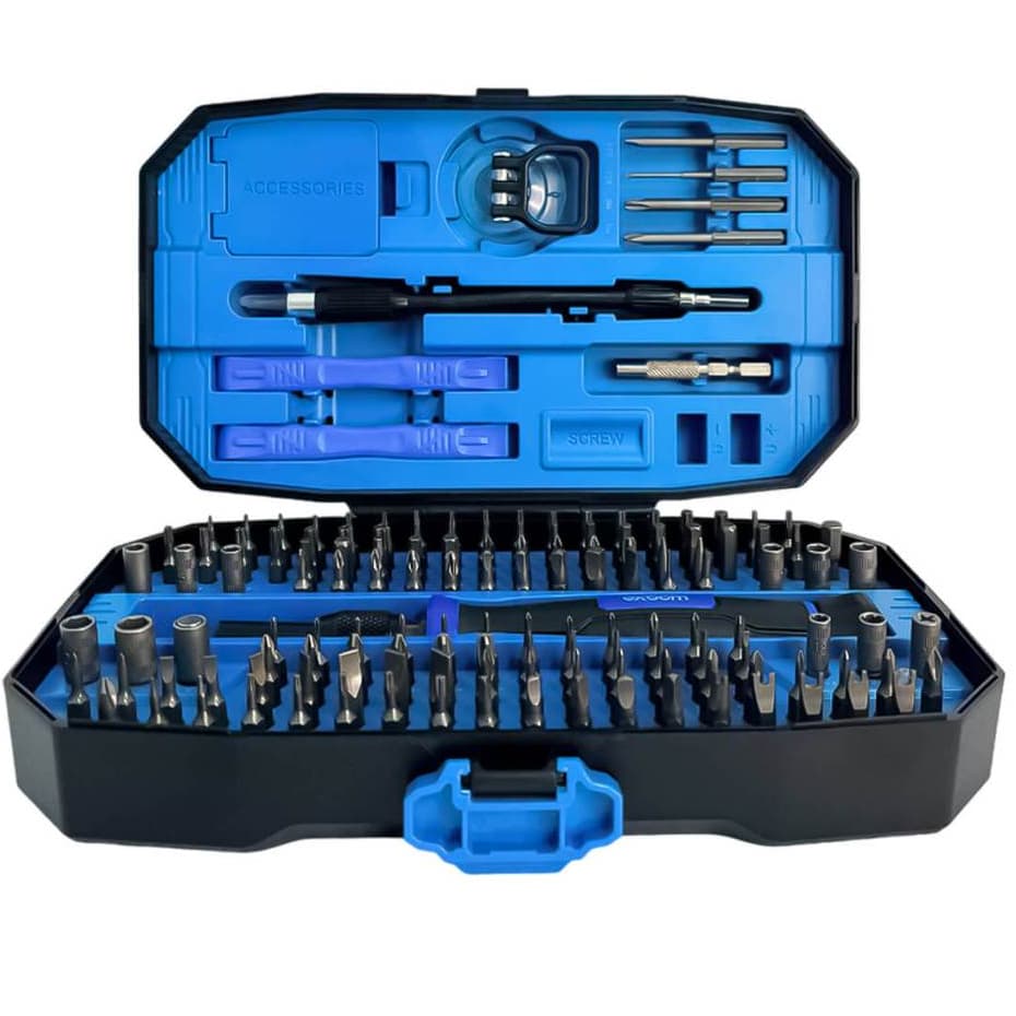 Kit Chave Profissional Precisão [152 em 1] Bits Com Caixa Ideal para Técnicos em Eletrônica e Hobbistas