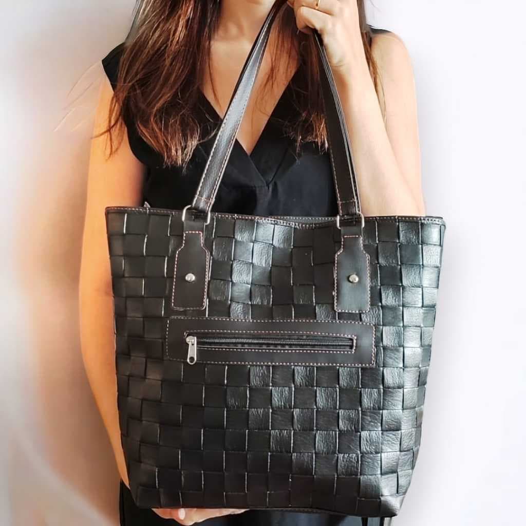 Bolsa Feminina Sacola Grande De Ombro De Lado Oferta Promoção resistente