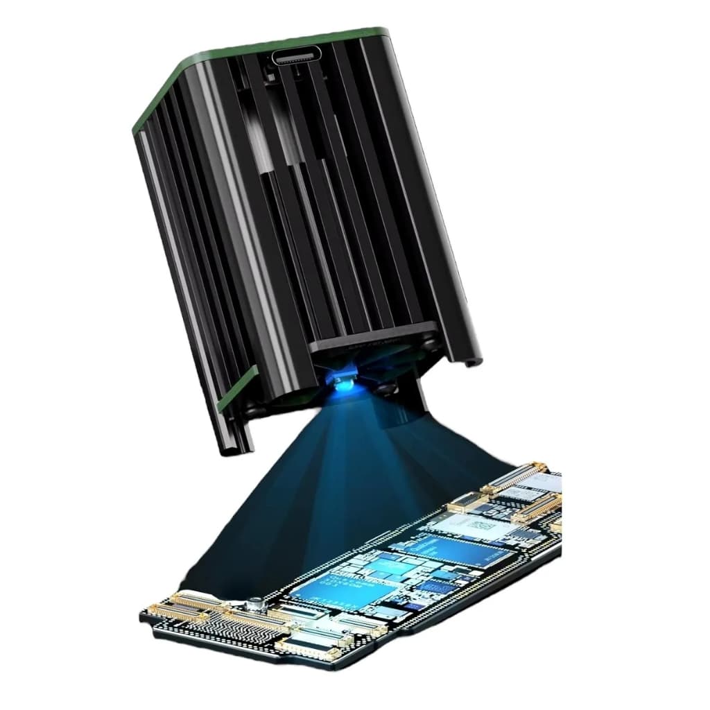 MaAnt MY-01 Ventilador de dissipação rápida de calor com cura UV e exaustão de fumaça