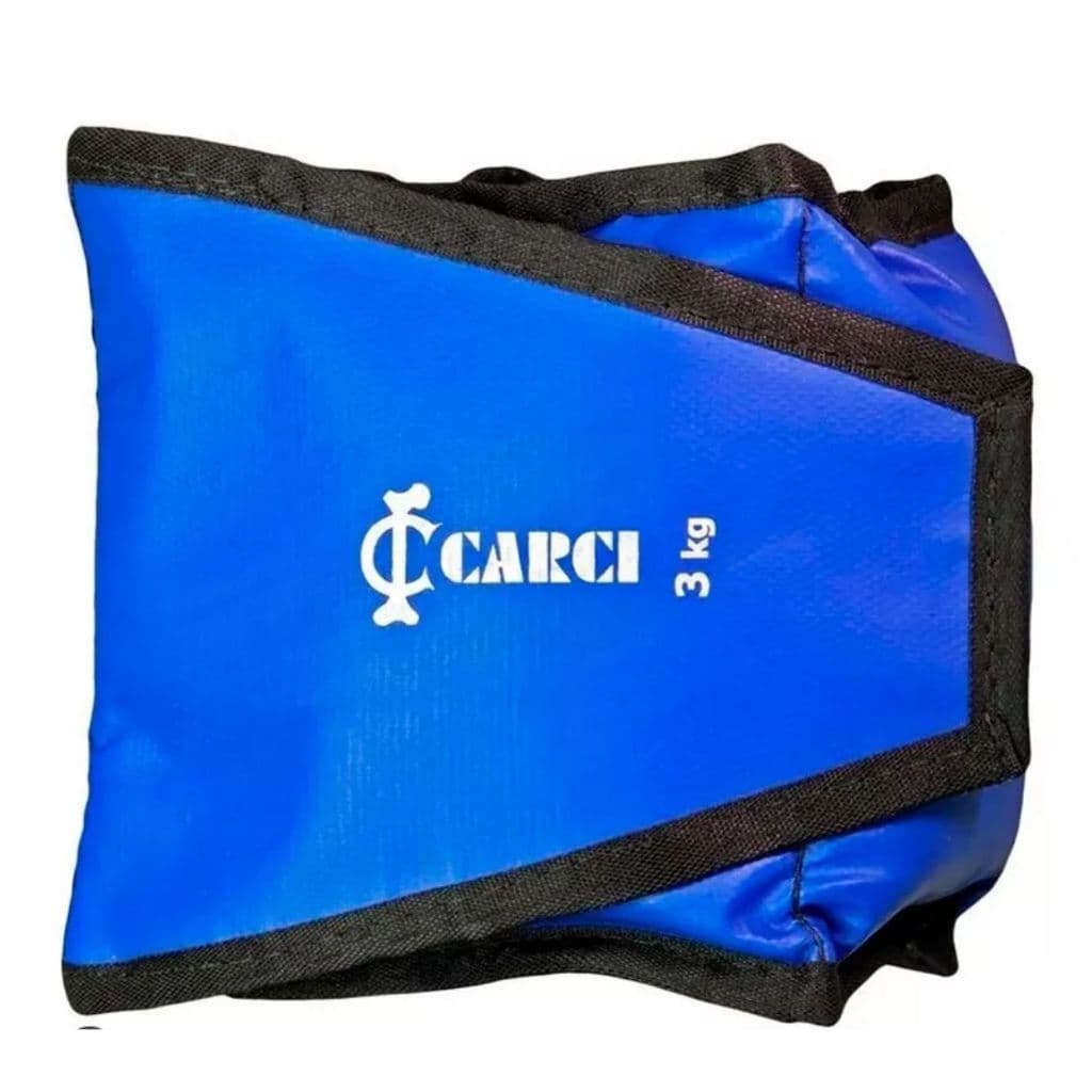 Caneleira Tornozeleira 3 Kg (unidade) - Carci Reabilitação Fisioterapia