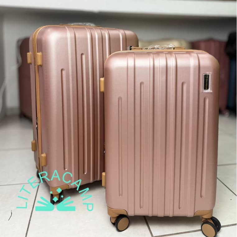 Kit Mala Média 23kg + Mala De Bordo 10kg Para Viagem Lisboa