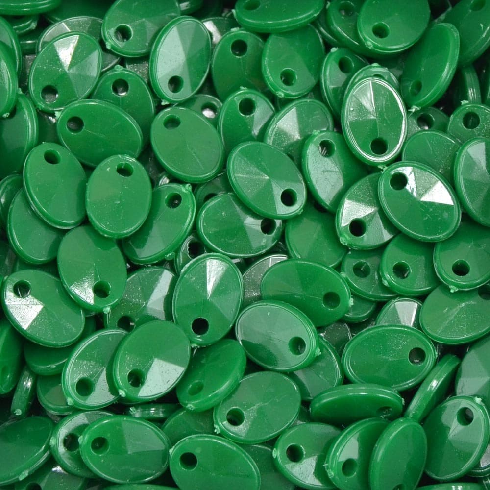 Lentilha de Plástico Acrílico 12mm para Bordado e Artesanato