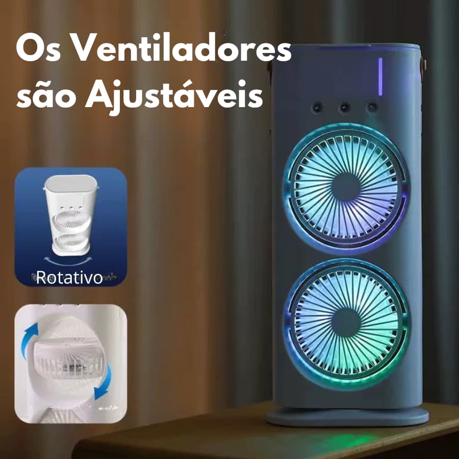 Novidade Mini Ventilador Portatil Cooller 110v/220v