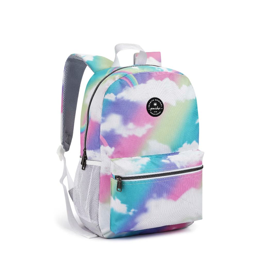 mochila feminina juvenil seanite varias estampas escolar passseio