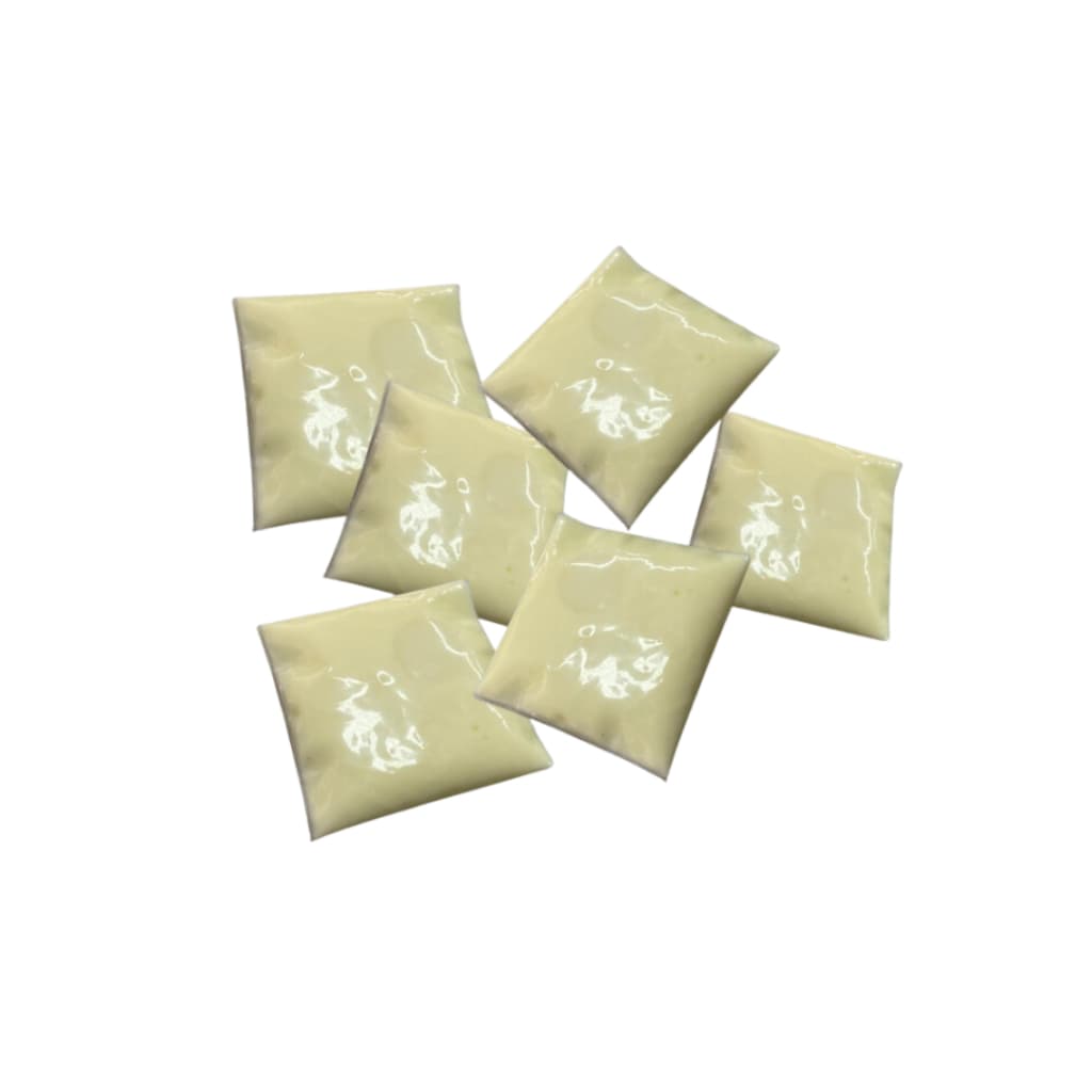 Kit 500 sachês de cola PVA 5 gramas Amarela