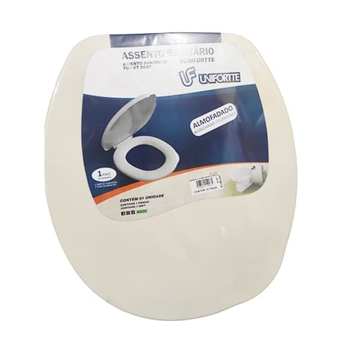 Assento Almofadado Luxo Oval Slim  Unifortte