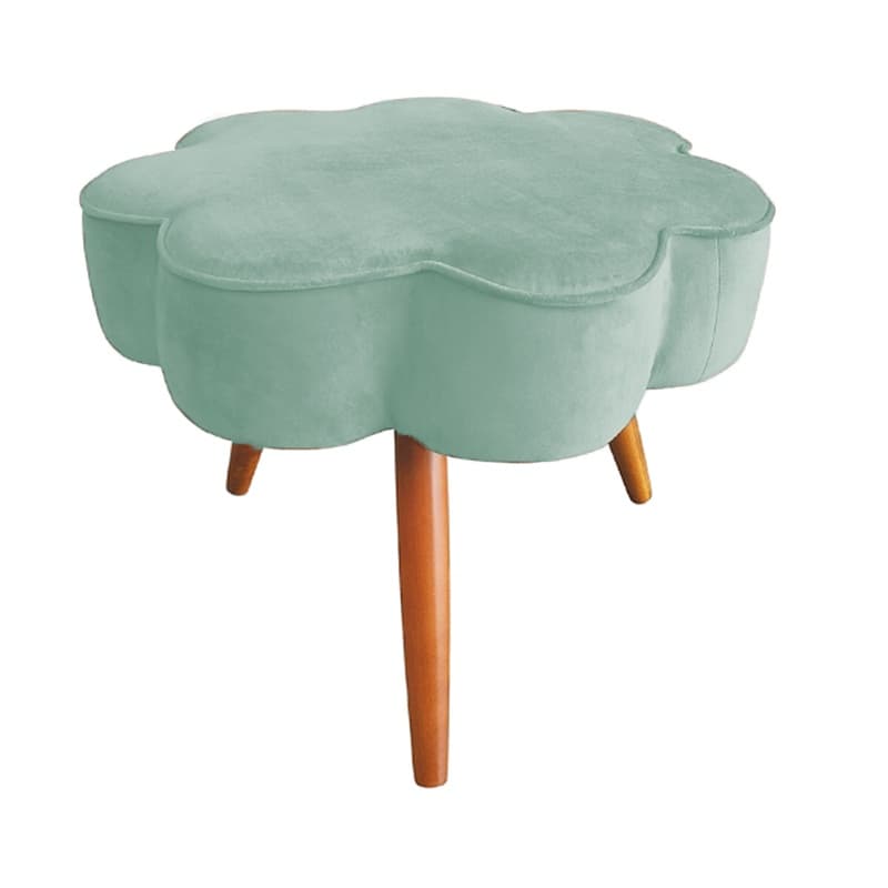 Puff Decorativo Pés Palito Aurora Veludo - Belim Móveis
