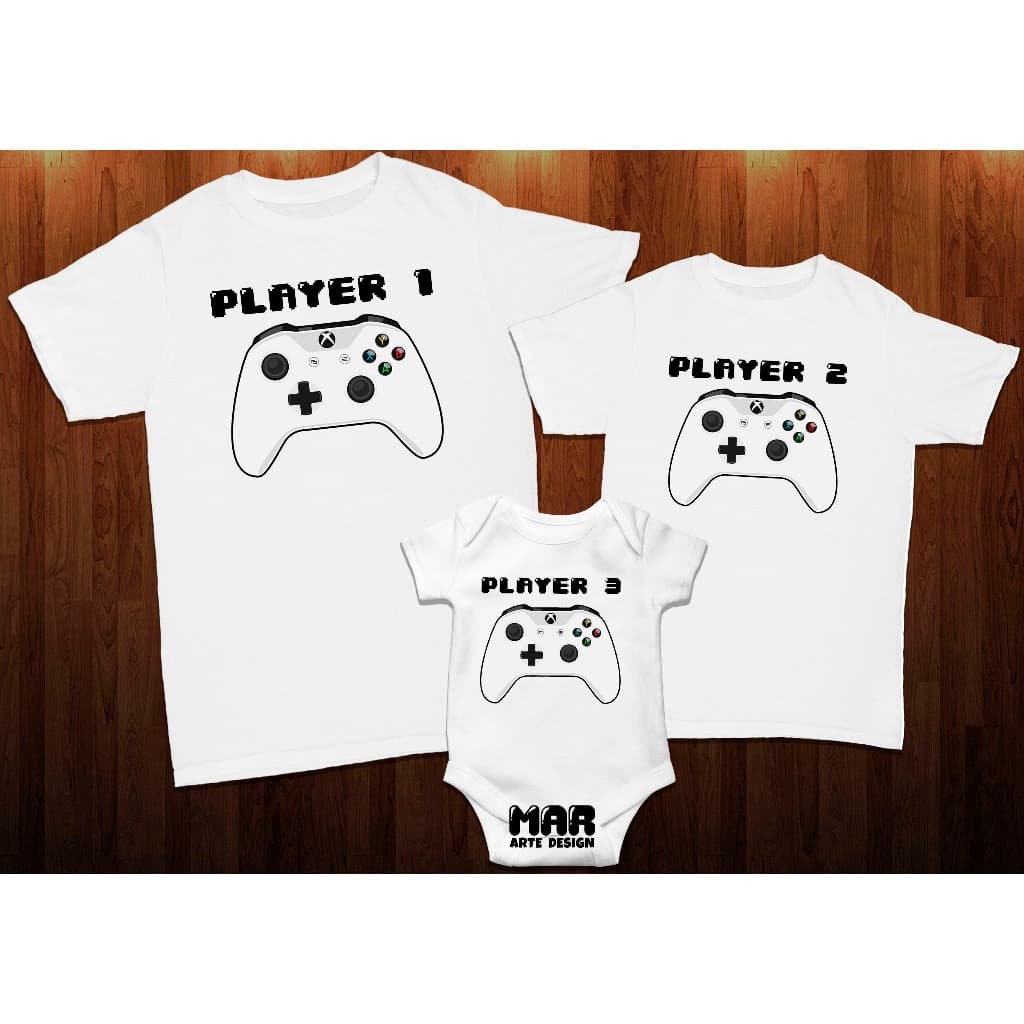 Kit Família - Camisetas Player #02