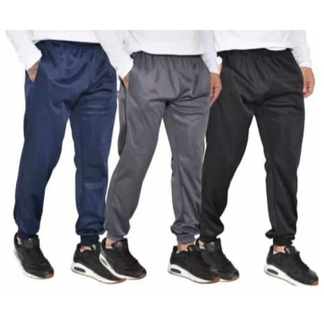 KIT 2 Calça de SARJA Masculina FIT com Elastano Slim Casual Tradicional Bolso Embutido Skinny
