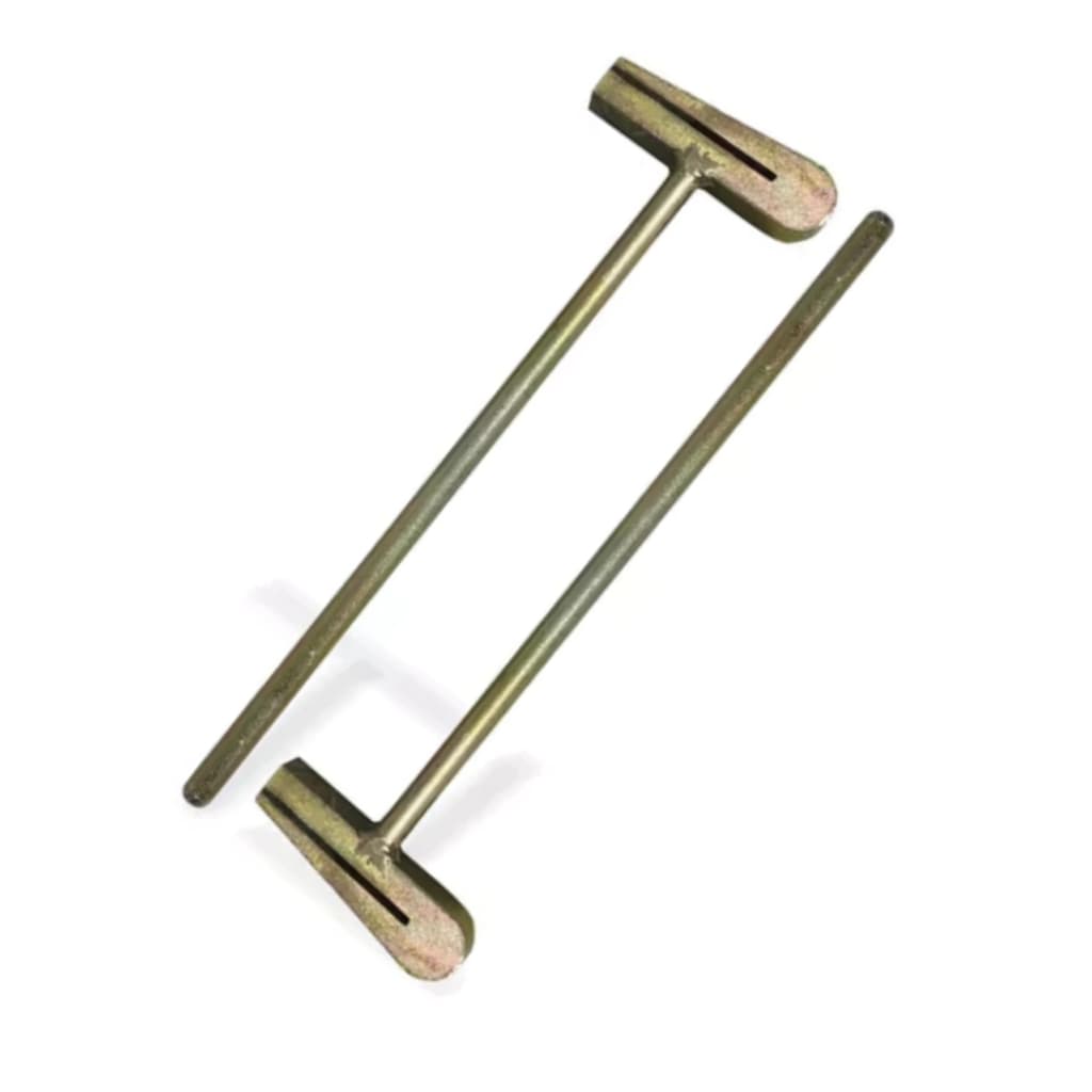Chave de Mola Grifo Para Porta de Enrrolar de Aço Pressão Serralheiro - 1 Par