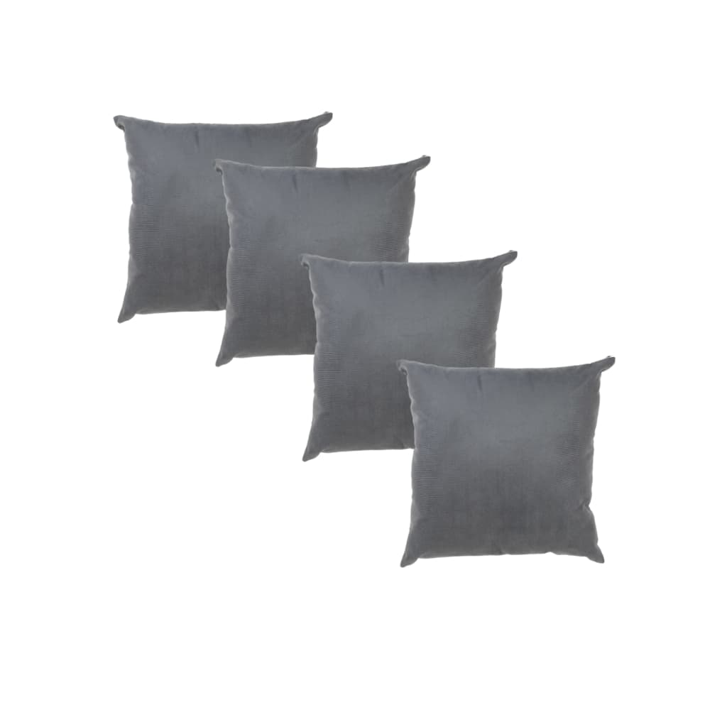 Kit Com 04 Capas Para Almofadas Decorativas - Escolha A Cor