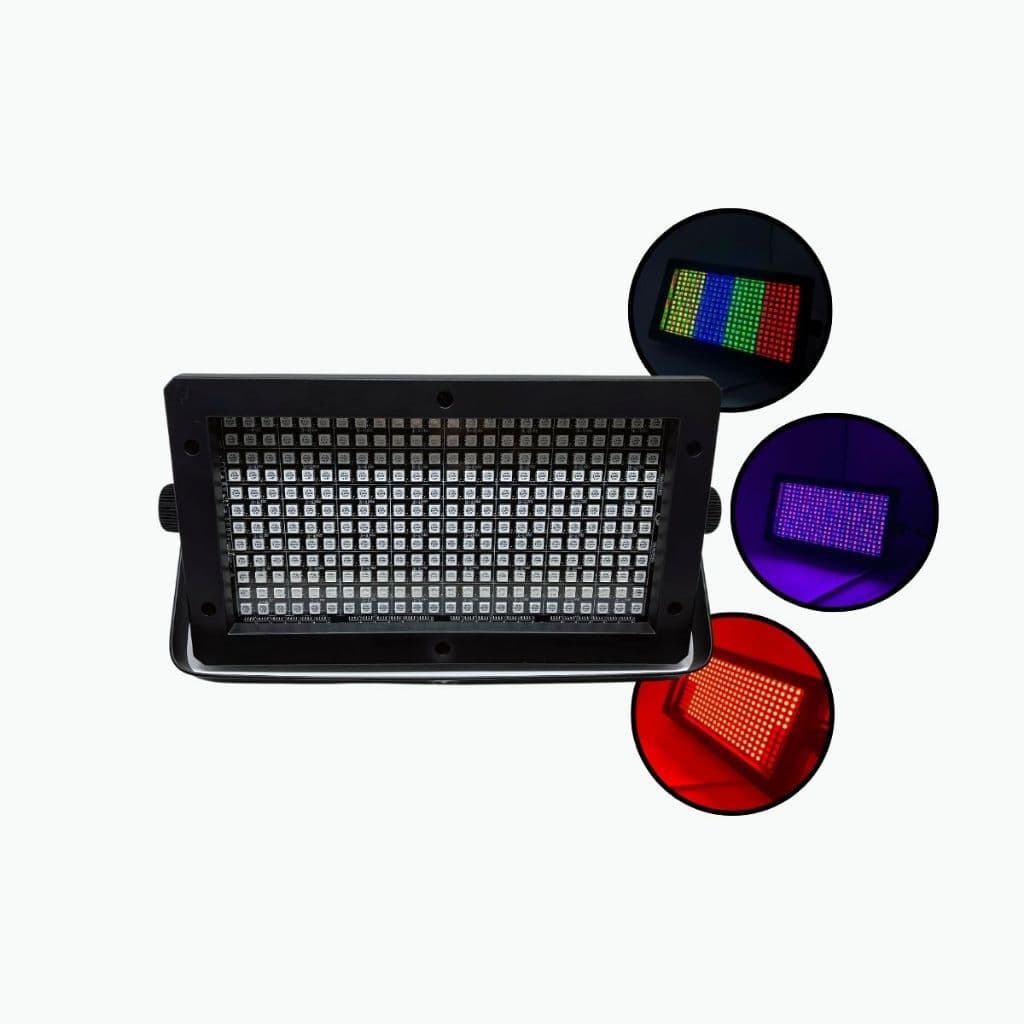 Mini Strobo Rgbw St-288-a Com 288 Leds Dj Efeito De Luz 110v/220V