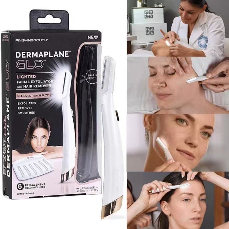 Removedor Depilador Pelos Faciais Esfoliante Dermaplaning limpeza/ de rosto/ pele/