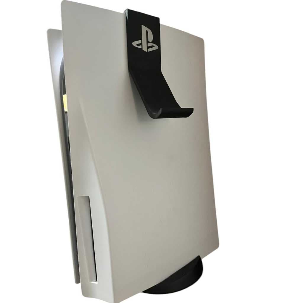 Suporte Controle Playstation PS5 - Clipe - Fixação Lateral do Console - Impressão 3D