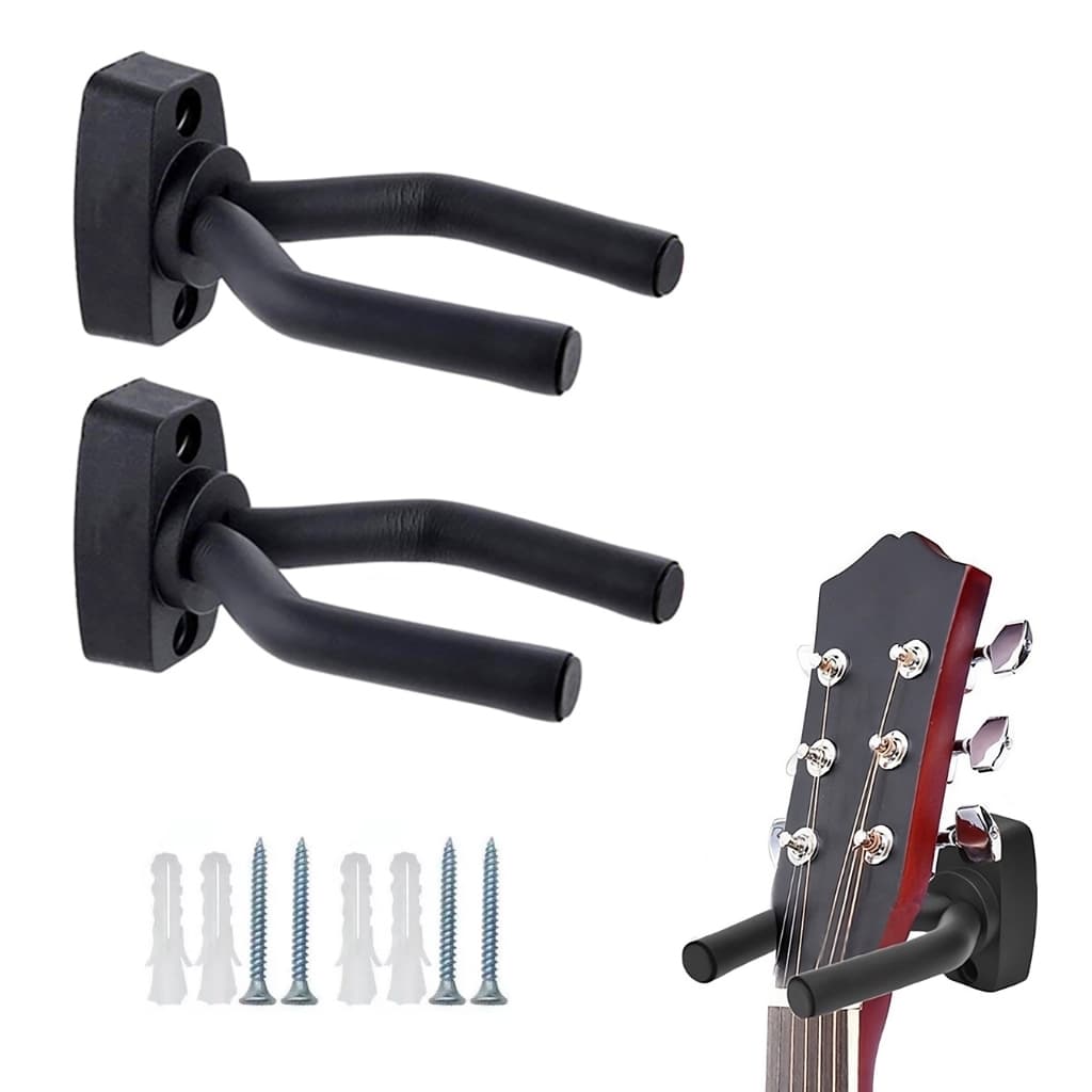 Kit 2 Suporte Parede Pendurar Violão Guitarra Ukulele Viola Banjo Promo