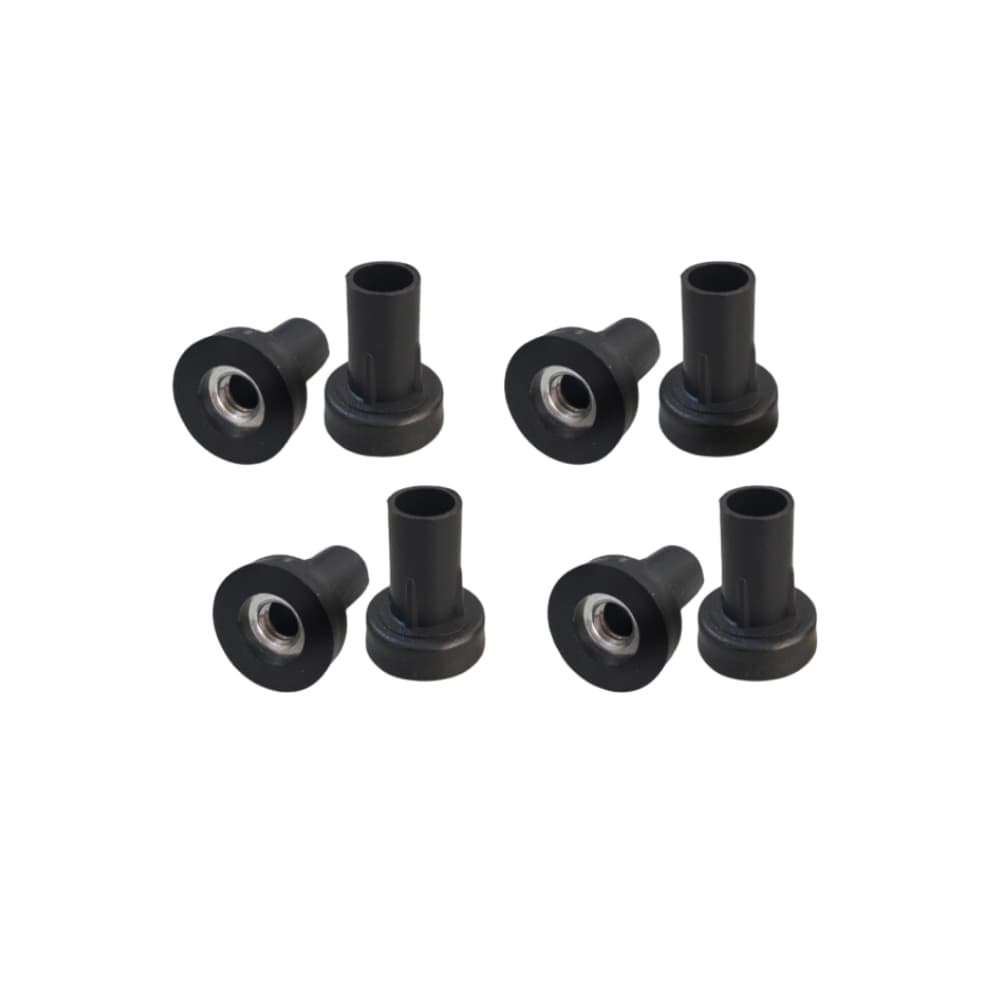 Kit 50 Buchas 1/4" Rosca Metálica