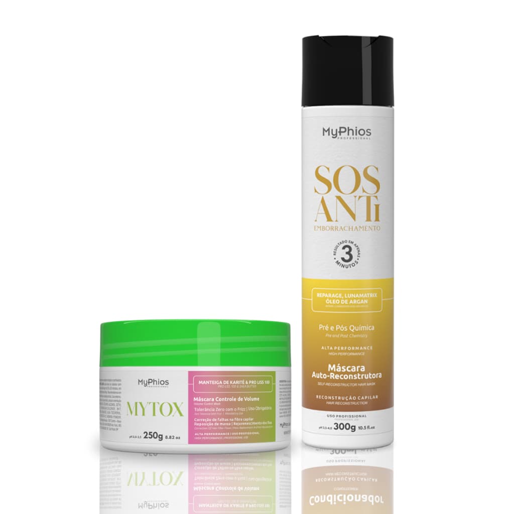 Kit MYTOX 250g + SOS 300g Antiemborrachamento - MyPhios