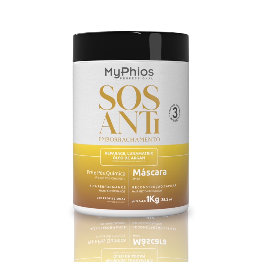 Máscara SOS 1Kg  Antiemborrachamento - MyPhios