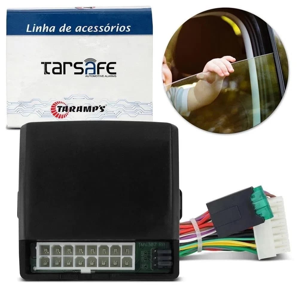 Módulo Vidro Elétrico Subida Anti Esmagamento Tmv 307 2 Portas Para Carro