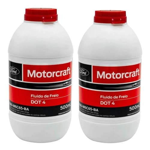 Kit 2 Fluido Freio Dot 4 Motorcraft Original Linha Ford