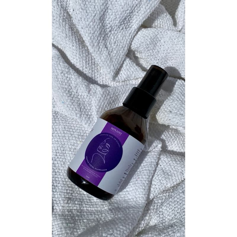 Tônico Facial Natural 2 opções: Chá Verde com Teatree, Lavanda e vit.  E / Aloe Vera com Gerânio e vit E