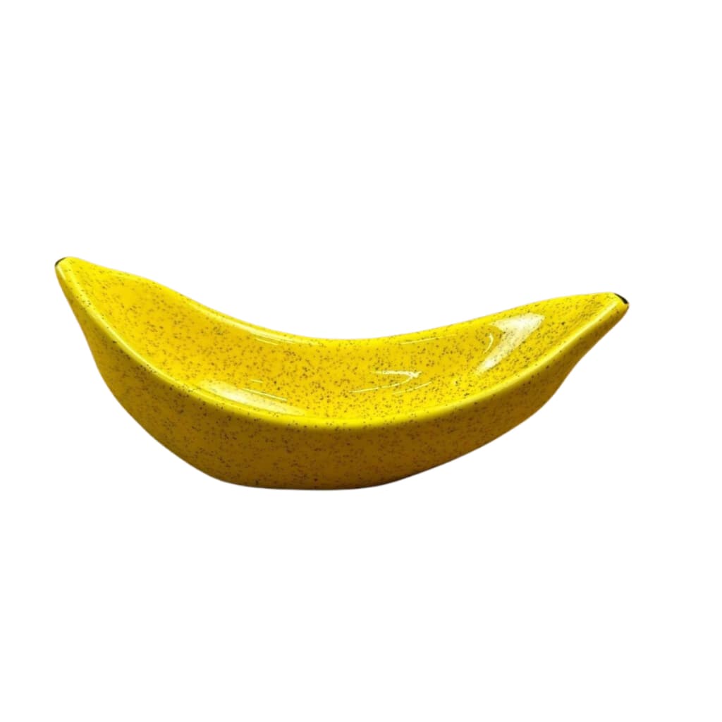 Bowl Artesanal Banana Split Pintadinha Tigela Cerâmica
