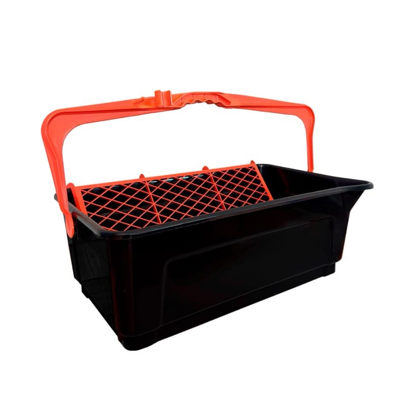 Bandeja P/ Pintura Gigante 25L P/ Rolos 46cm C/ Alça e Grelha