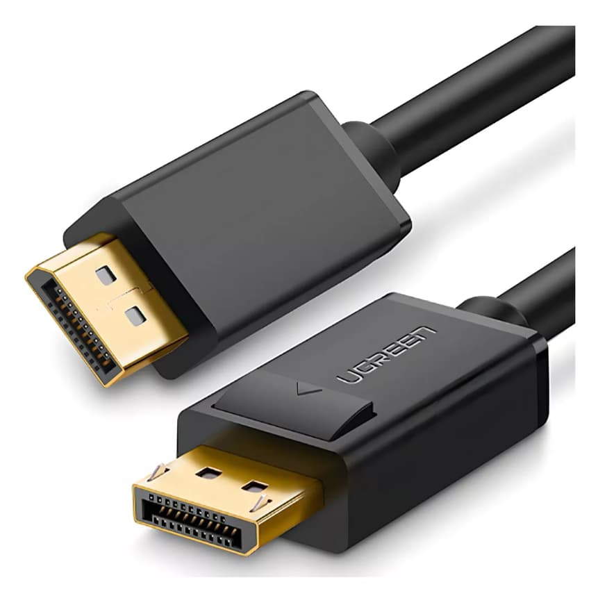 Ugreen Cabo Displayport 4k 60hz Ultra Hd 3 Metros Preto