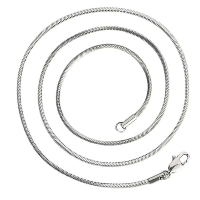 Colar Corrente de Ossos Masculino Aço Inox Receba em 24h