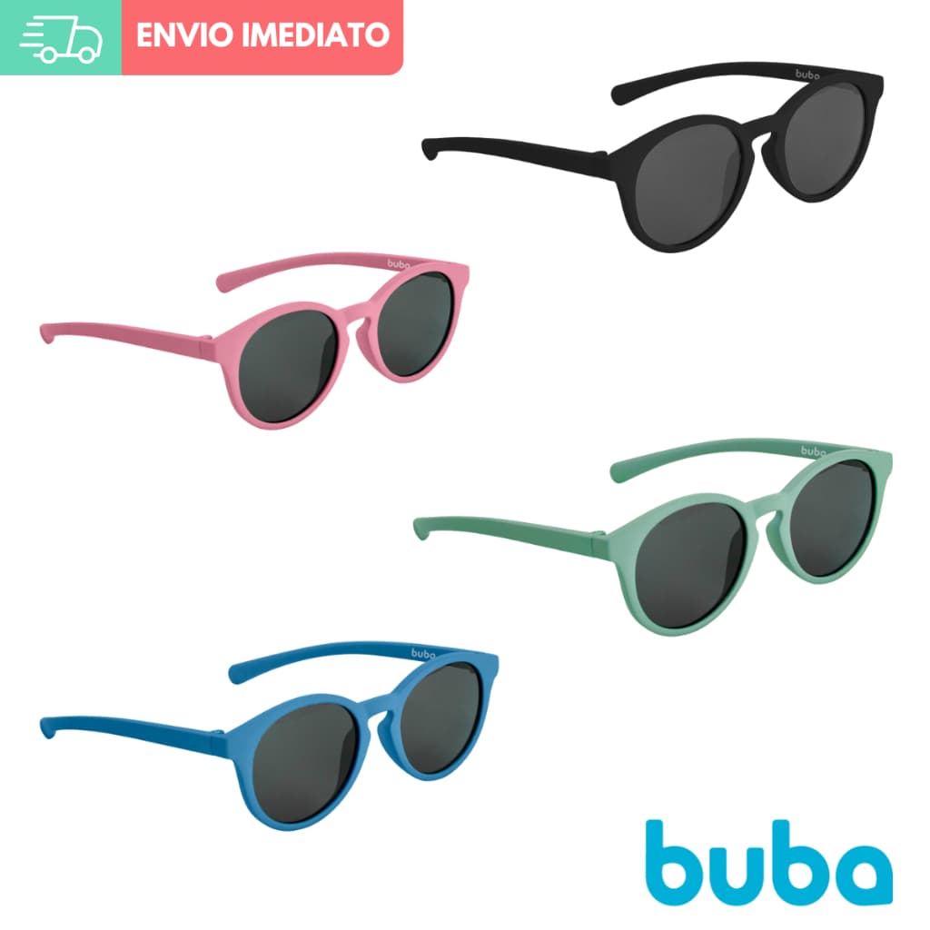 Óculos de Sol Infantil Flexível Proteção UV Buba