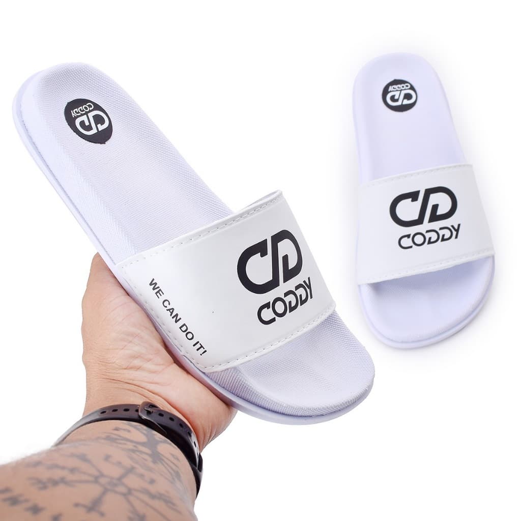 Chinelo Coddy Slide Masculino Feminino Lancamento Leve Confortavel Macio Casual Caminhada