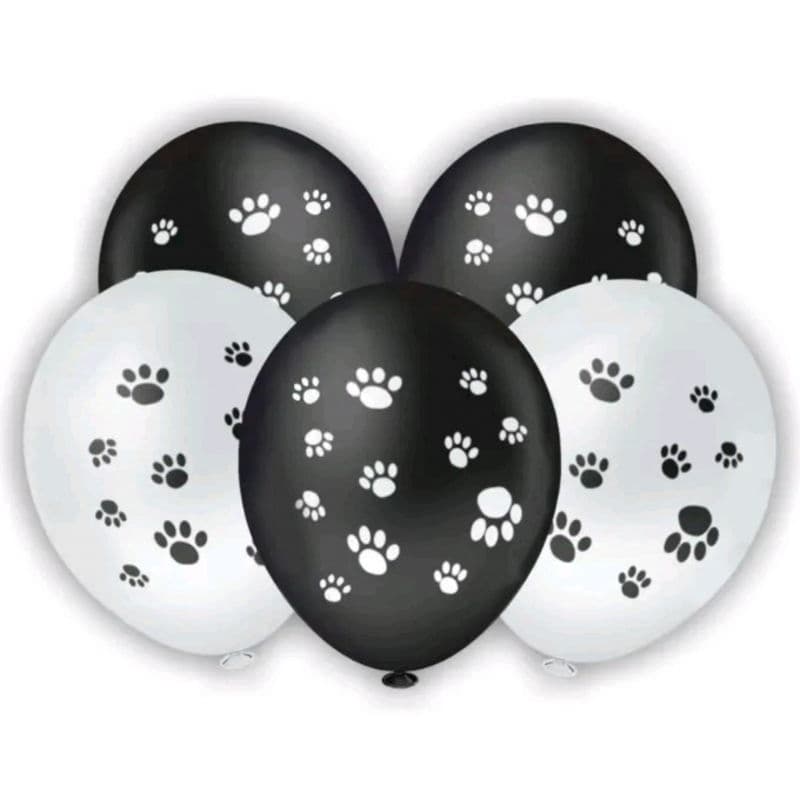 Pacote Balão Balloon Pegadas Dog Cachorro 8 Polegadas 20 Unidades - Festas, Eventos, Divulgação