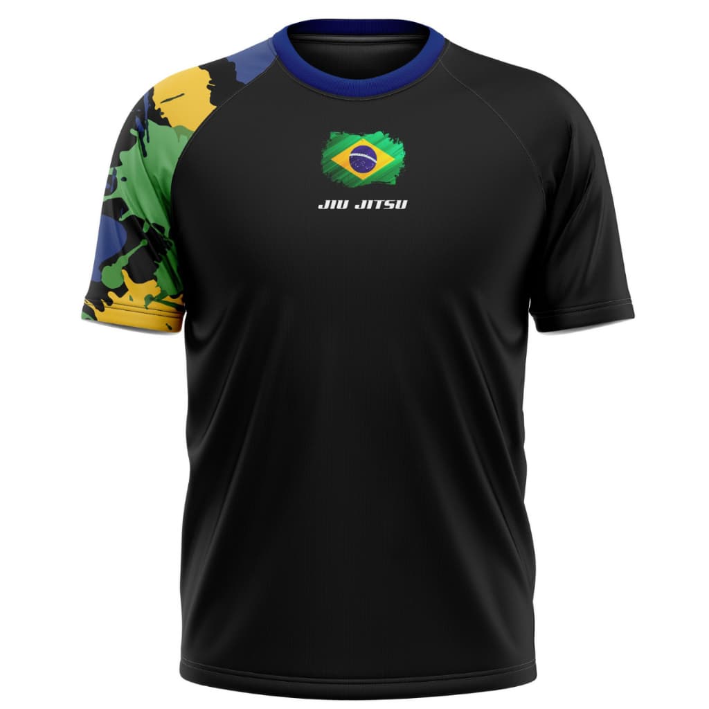 Camiseta Esportiva Jiu-Jitsu Dry Fit Treino Academia Proteção UV