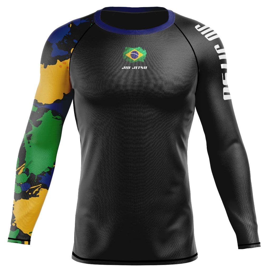 Rash Guard Jiu-Jitsu Segunda Pele Treino Academia Proteção Térmica