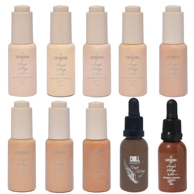 Base Catharine Hill Média Cobertura Angel Wings Chill Pri Lessa 30ML Original - Envio Imediato