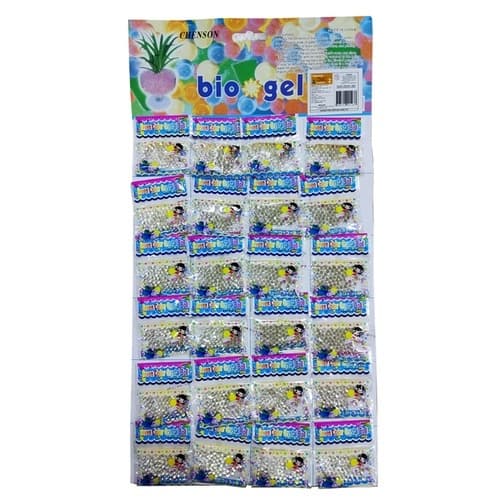 Bolinha Bio Gel Cresce Na Água Cartela 20 Pacote Festa Lembrancinha