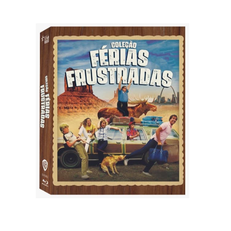 Blu-ray Férias Frustradas – Coleção Completa – Edição de Colecionador ( 4 Filmes )