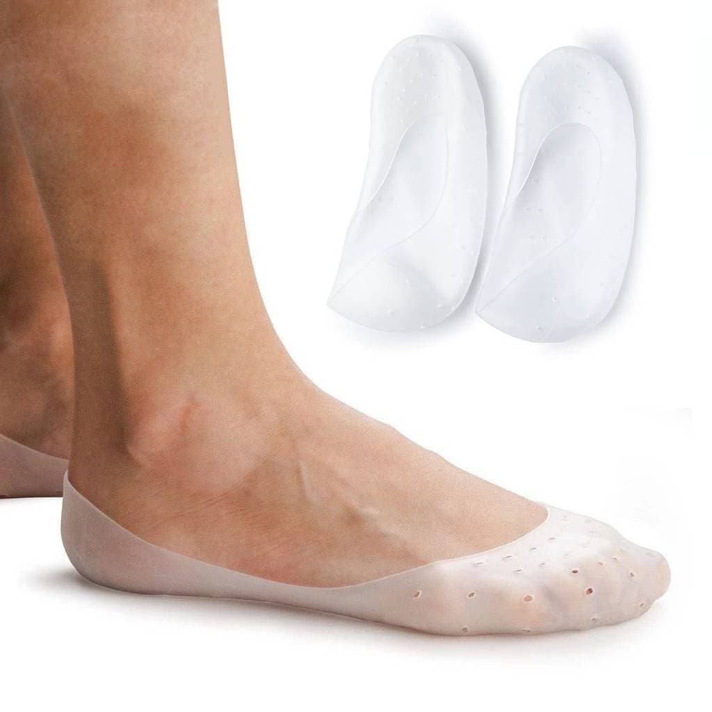 Meia Sapatilha De Silicone Hidratante Para Os Pés Cicatrizante