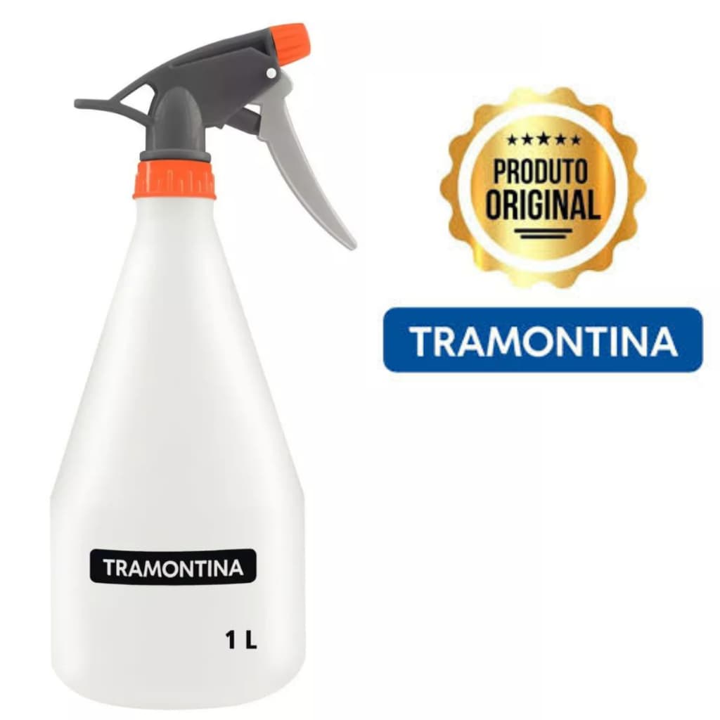 Pulverizador Borrifador Plástico 1 Litro Tramontina Jardinagem
