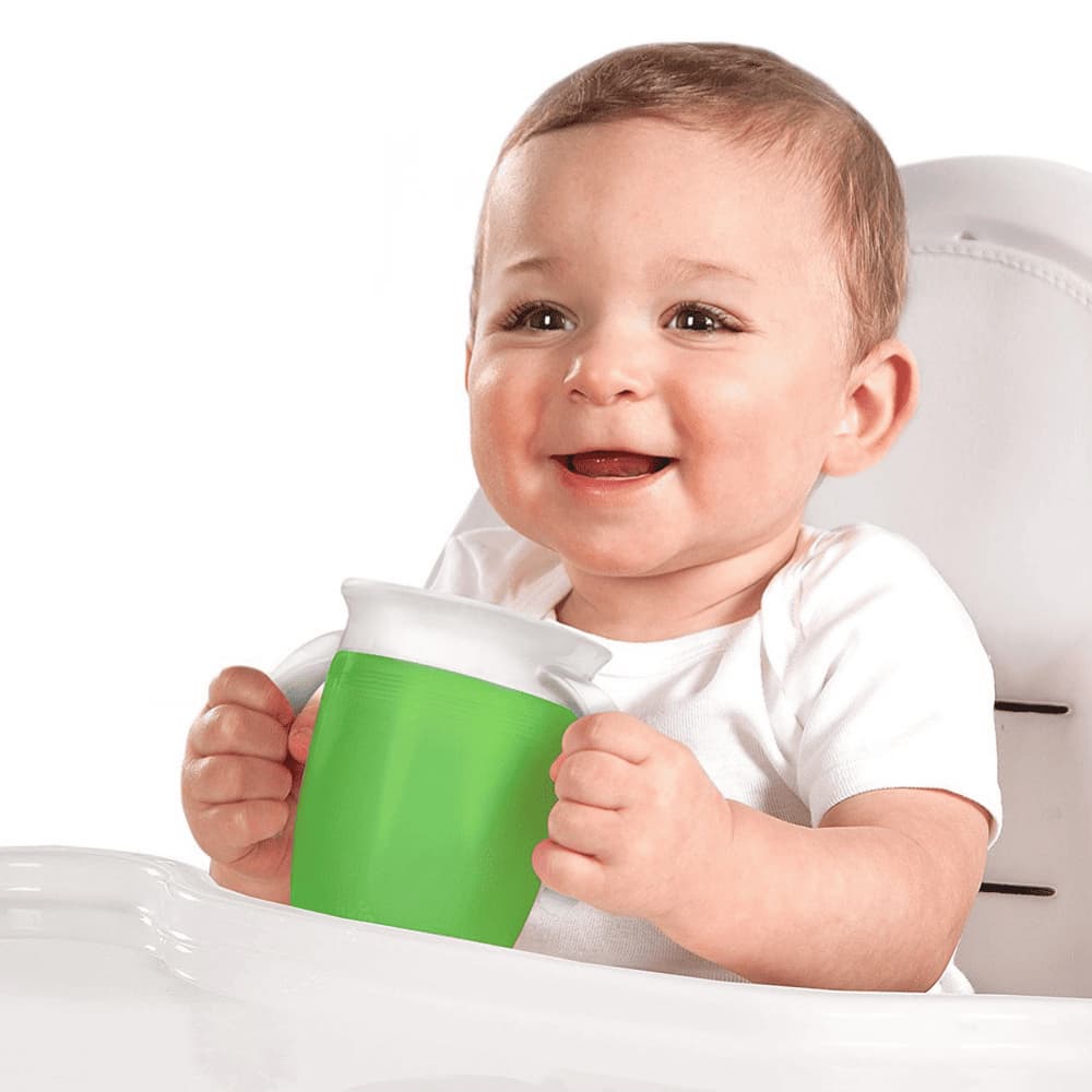 Copo De Transição Infantil Copinho Para Bebê Antivazamento Copos Infantis Com Tampa Treinamento Alça