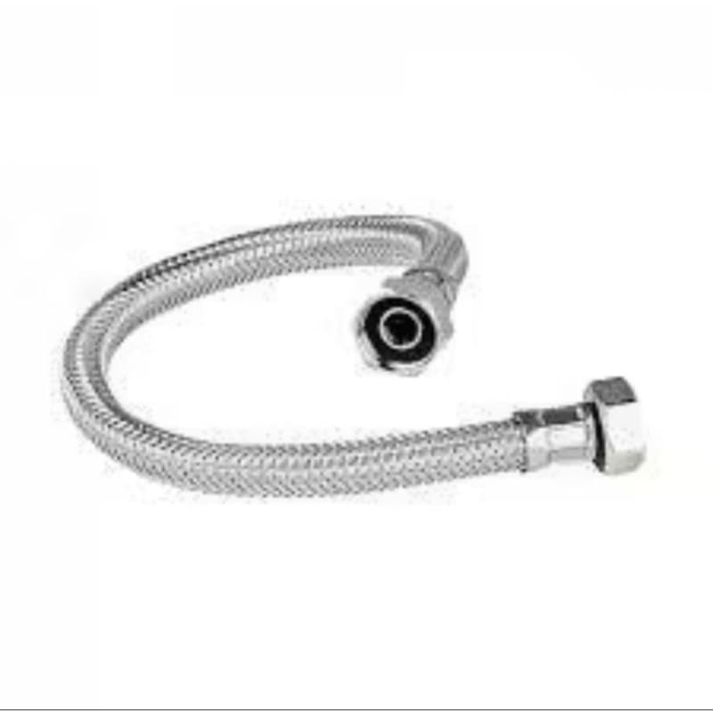 Mangueira Flexível flexível com Malha de Aço Trançado para Agua Quente e Fria.