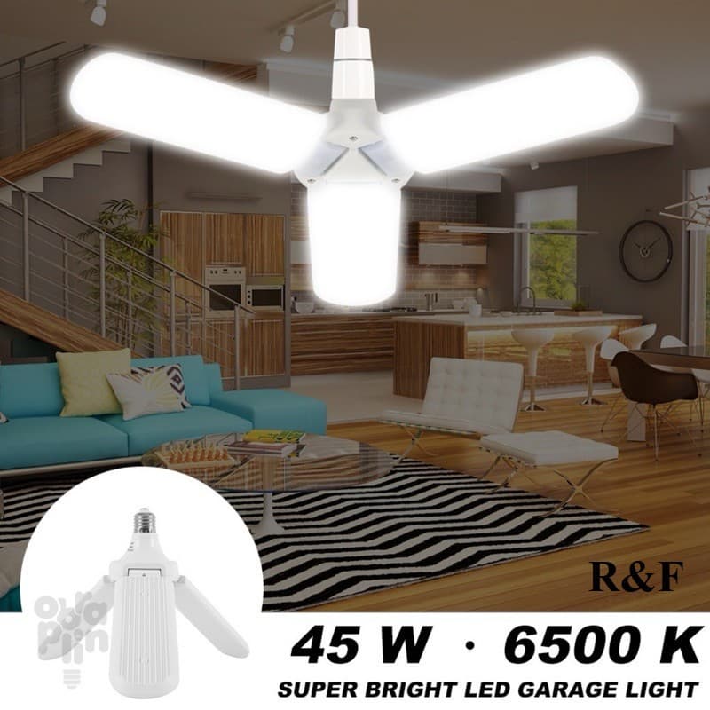 Lâmpada Led De Pétalas Luminária De Teto Dobrável 30w Para Quarto Sala De Estar Casa Mini Luz De Folhas 110v e 220v