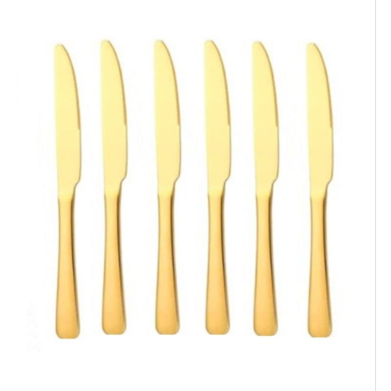 Jogo De Facas de Mesa Posta Luxo 6pcs