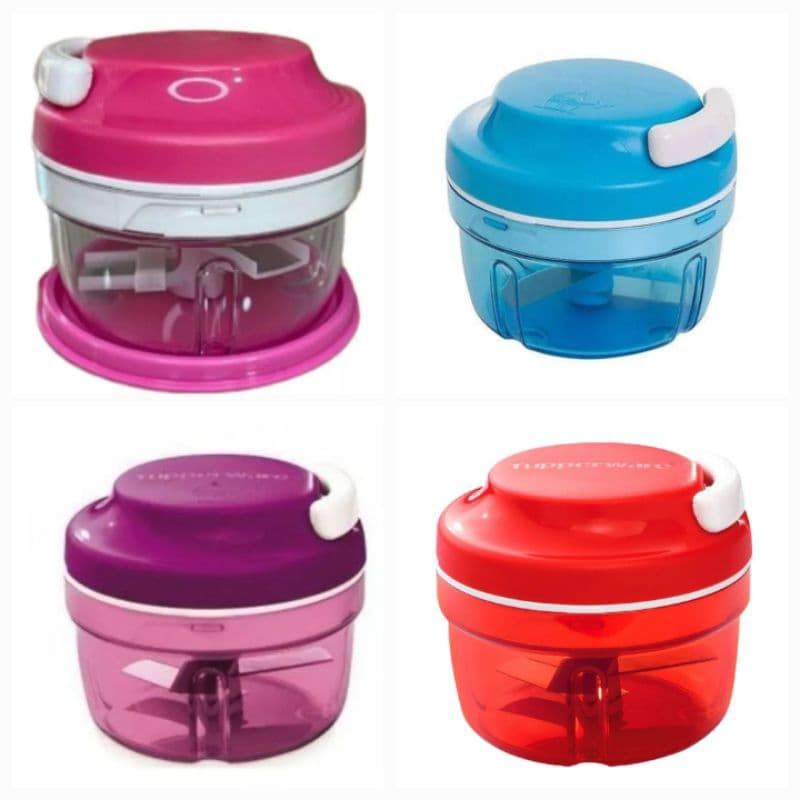 Processador Turbo Chef da Tupperware  Picador ,Triturador e Processador Manual de Alimentos 3 Lâminas 300ml