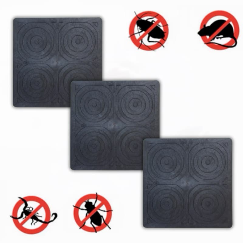 Kit Protetor Tampa Ralo Mau Cheiro Barata Inseto Quadrado 15 Cm Pvc Alta Qualidade