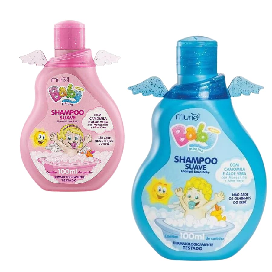 Shampoo Líquido Baby Para Bebê Infantil Menino e Menina 100ml